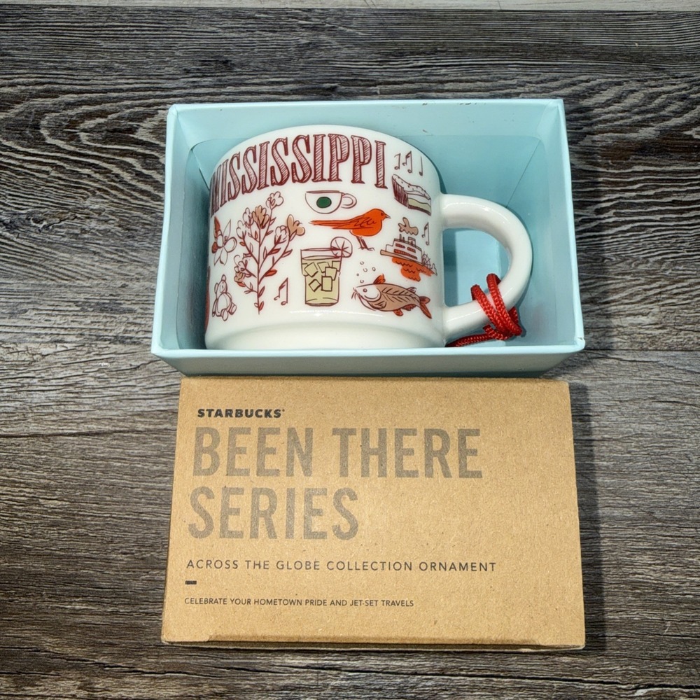 Starbucks Been There Series Mississippi Mug Ornament Across The Globe Collection